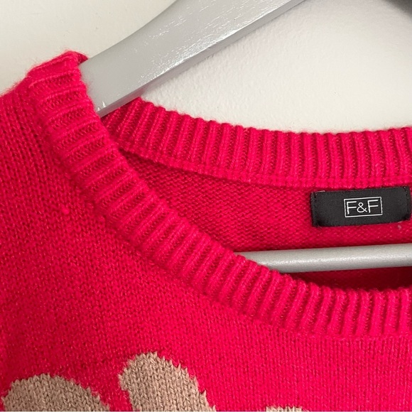 Christmas Sweater | Reindeer | Fuzzy | Holiday  | Party | Festive Pullover | S - Picture 6 of 12